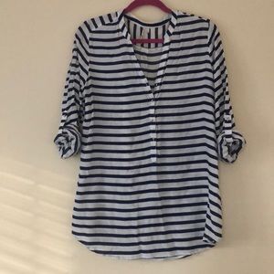 Grand & Greene Navy and White Striped Tunic